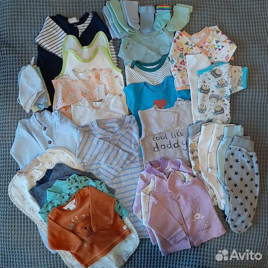 Детские вещи пакетом 56-62 размера