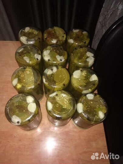 Огурцы маринованные домашние