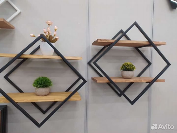 Полка настенная Лофт