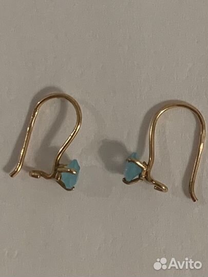 Серьги серебро