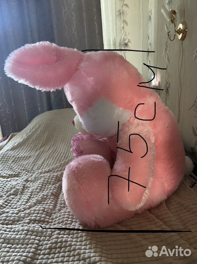 Мягкая игрушка заяц