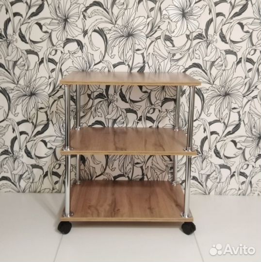 Этажерка на колесах новая