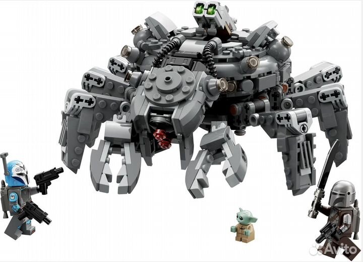 Lego Star Wars 75361 Spider Tank Оригинал