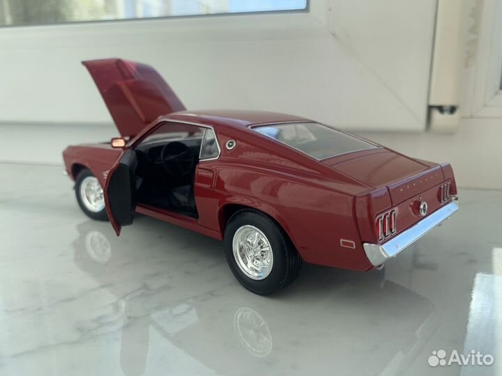 Моделька Welly Ford Mustang Boss 429 1969