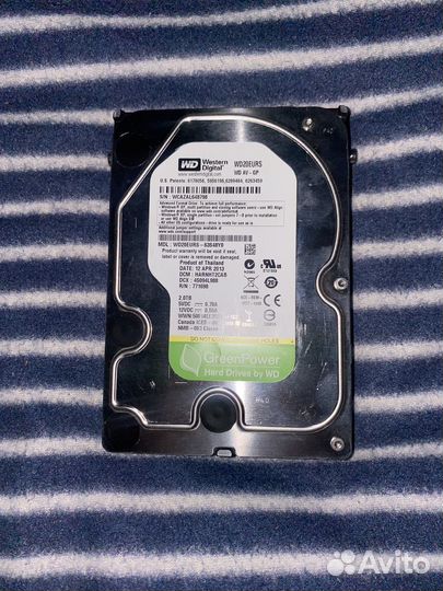 Жесткий диск 2 тб