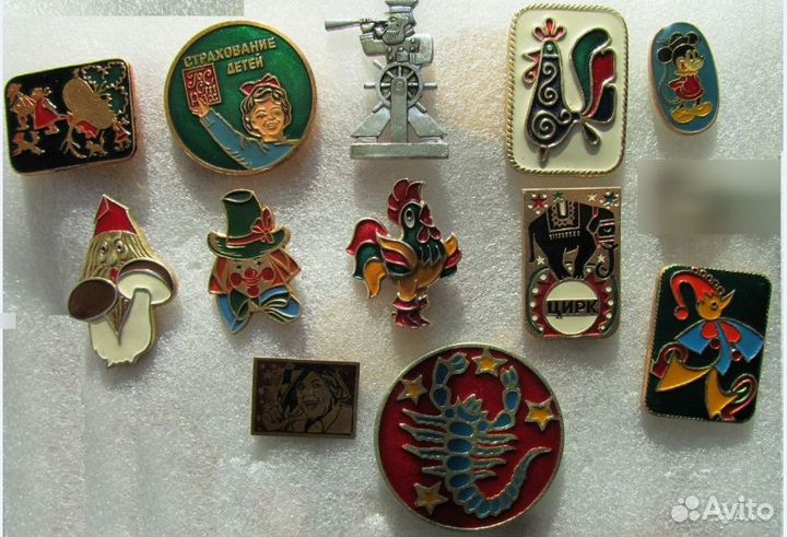 Детские значки СССР