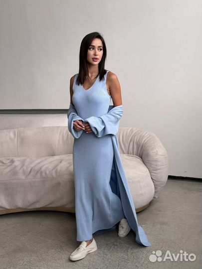 Костюм двойка с платьем