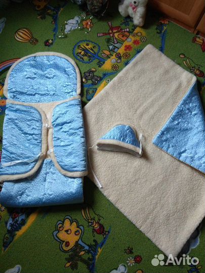 Конверт-одеяло 2 в 1 в коляску