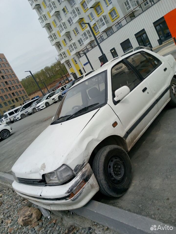 Daihatsu Charade 1.3 MT, 1991, битый, 103 635 км