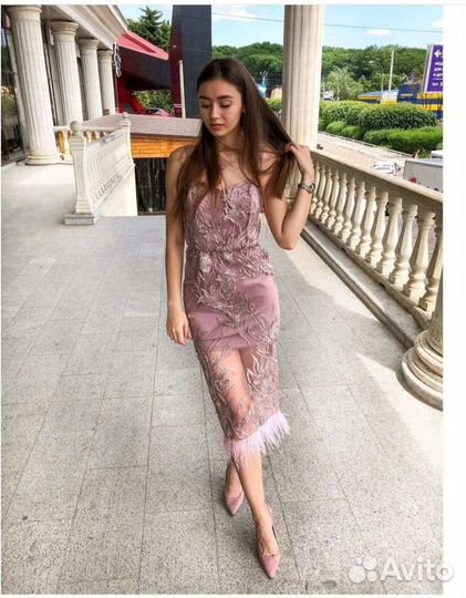 Дизайнерское платье размер42-44