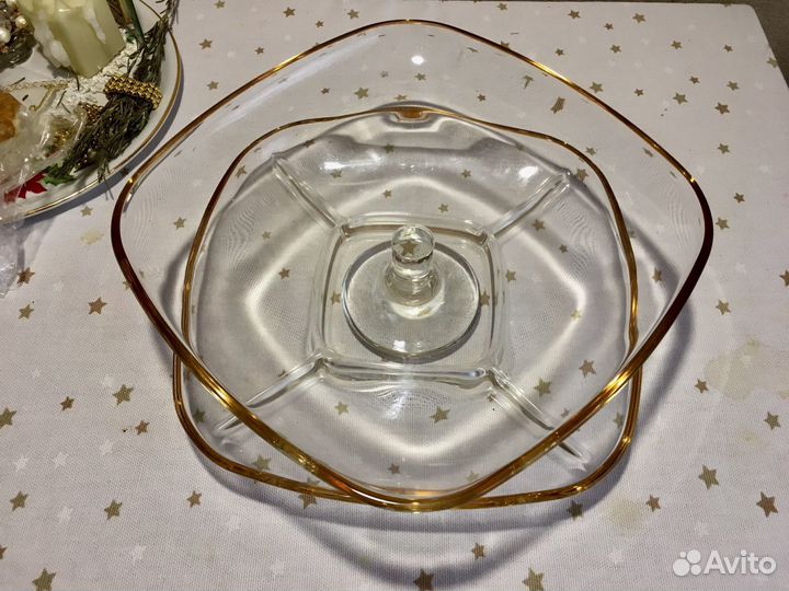 Хрустальное блюдо. Италия