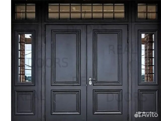 Парадная входная группа с терморазрывом для улицы