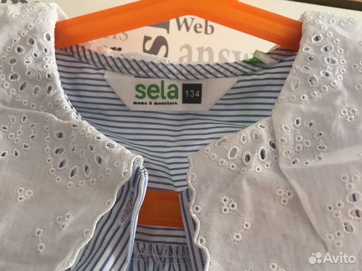 Блузка sela новая для девочки