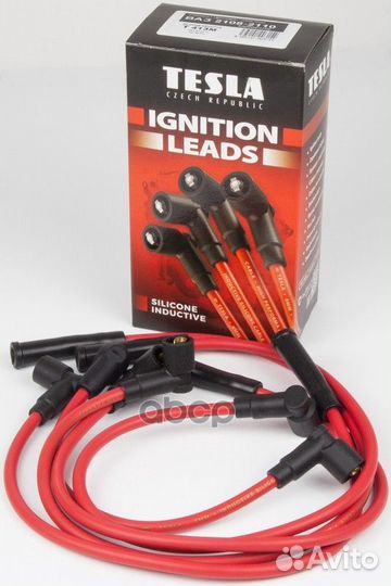 Провода в/в tesla 2108-21112 (silicone inducti