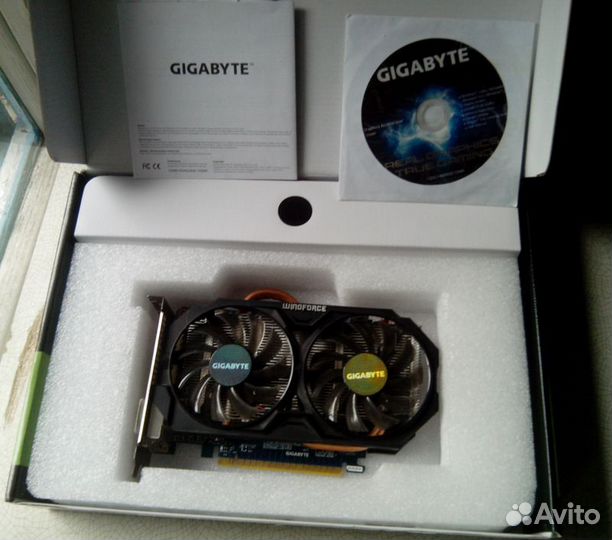 Видеокарта gigabyte GTX 750Ti 2Gb