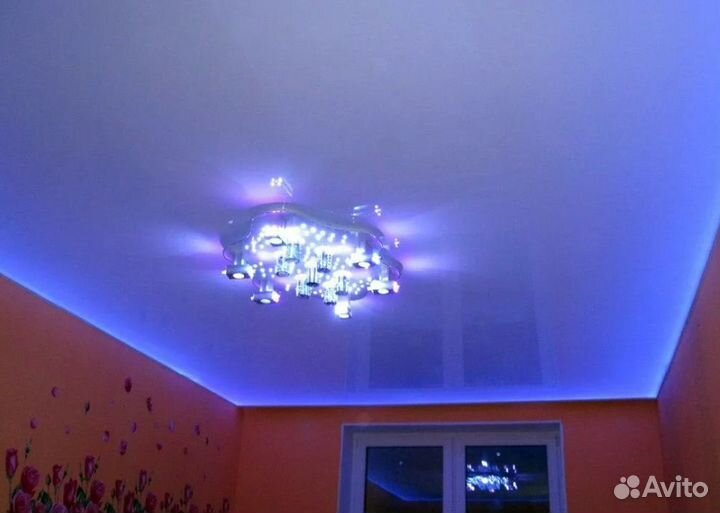 Монтаж натяжных потолков