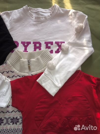 Вещи пакетом на девочку, рост 122-128