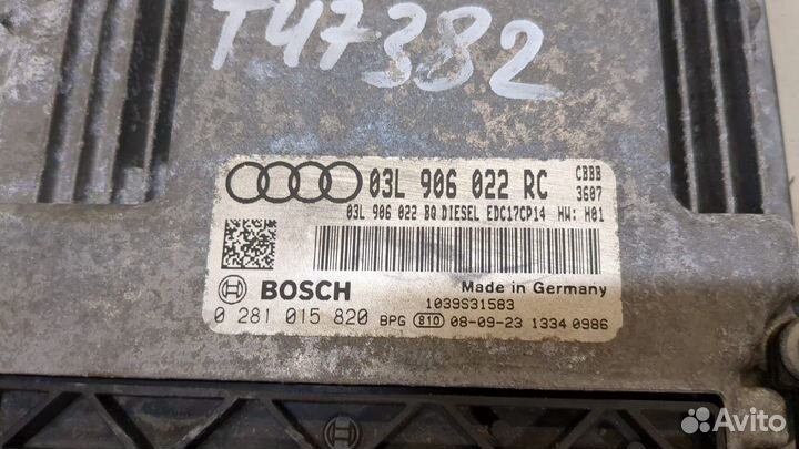 Блок управления двигателем Audi TT (8J), 2008