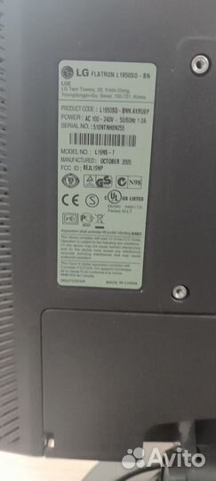 Монитор lg