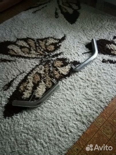 Защита порогов и заднего бампера