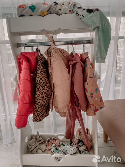 Теплая одежда для девочки 1,5-3 года