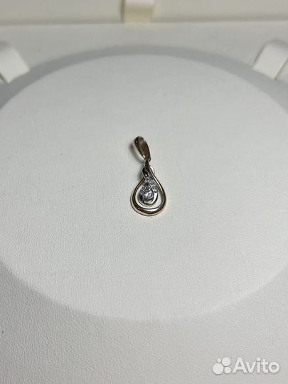 Золотой кулон подвеска