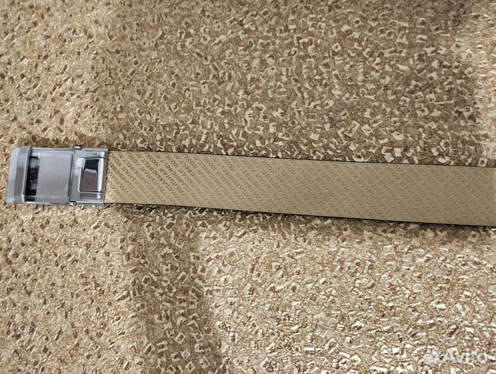 Мужской кожаный ремень 2 шт синий черный