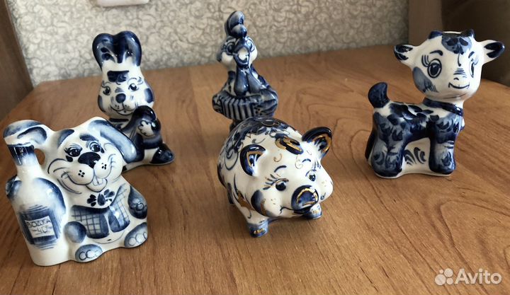 Фигурки гжель