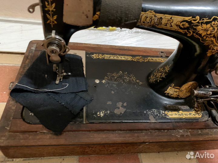 Швейная машинка zinger (singer) старинная