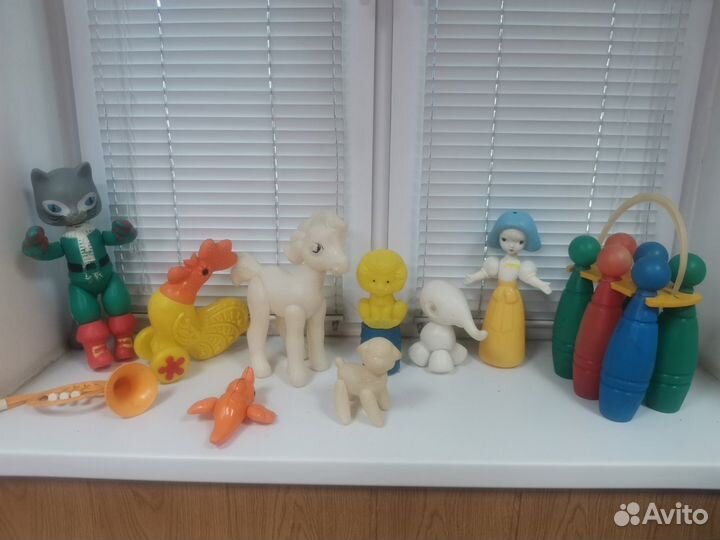 Игрушки для детей времен СССР 10 штук