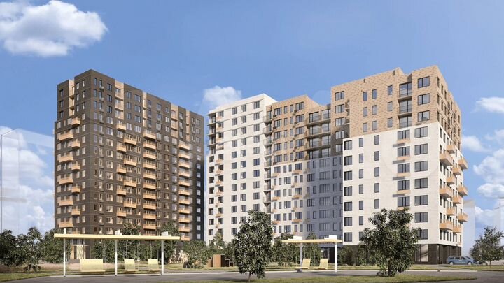 Квартира-студия, 24,1 м², 12/16 эт.