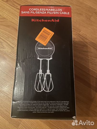 Беспроводной ручной миксер KitchenAid