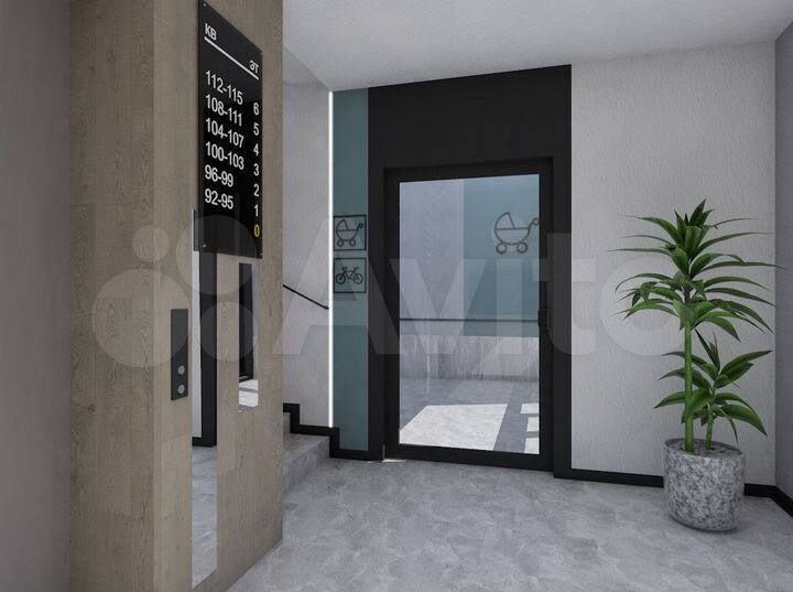 1-к. квартира, 31,7 м², 4/5 эт.