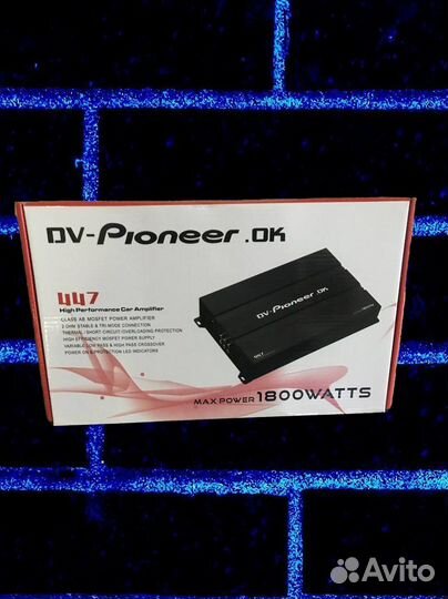 Автомобильный усилитель pioneer