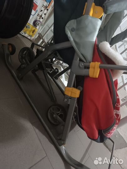 Детские санки коляска