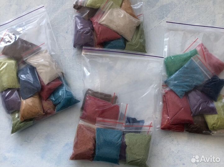 Цветной песок набор для творчества