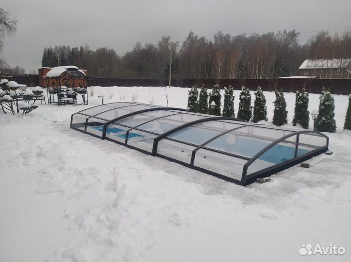 Павильон для бассейна без посредников