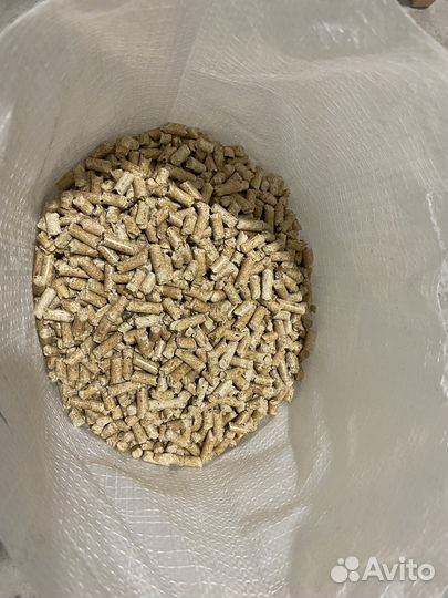 Наполнитель для кошачьего туалета древесный