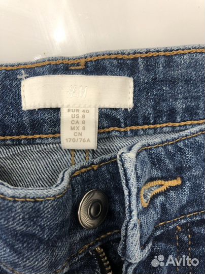 Джинсы hm 46, кофта oodji м черная