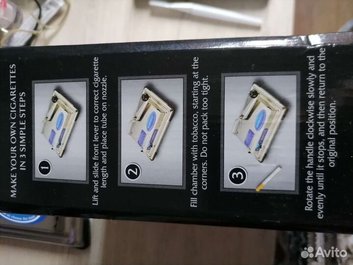 Машинка для закатки гильз сигарет самокруток