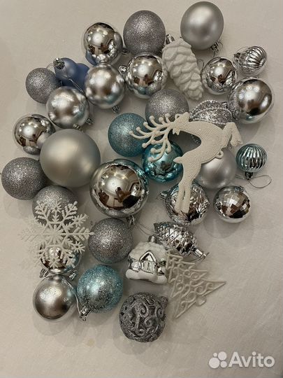 Елочные игрушки пакетом