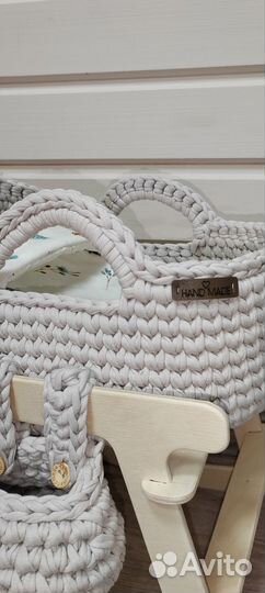 Люлька для куклы/ручная работа