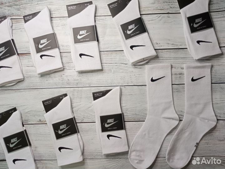 Носки nike высокие