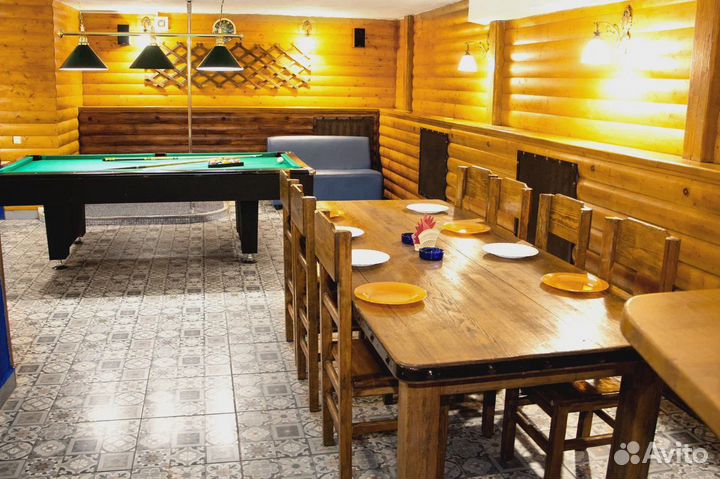 Сауна с бассейном