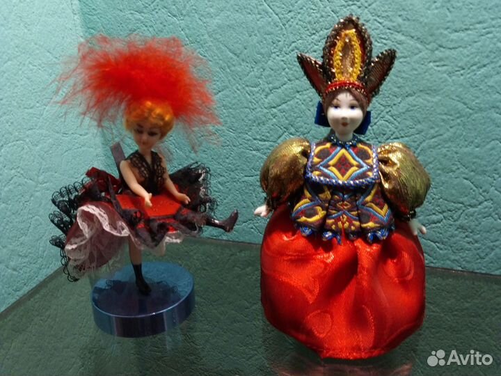 Куклы-сувениры из разных стран