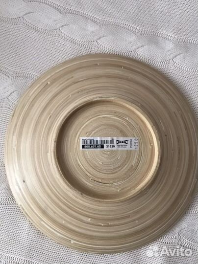 Блюдо деревянное икеа,сухоцветы икеа