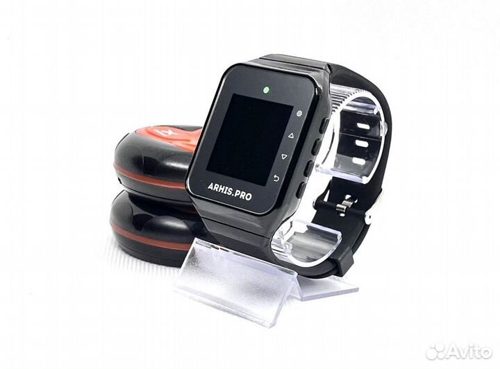 Влагозащищенная кнопка вызова официанта и часы