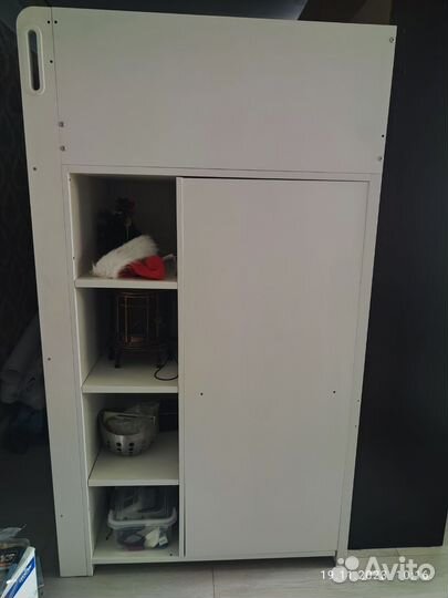 Кровать чердак IKEA со столом