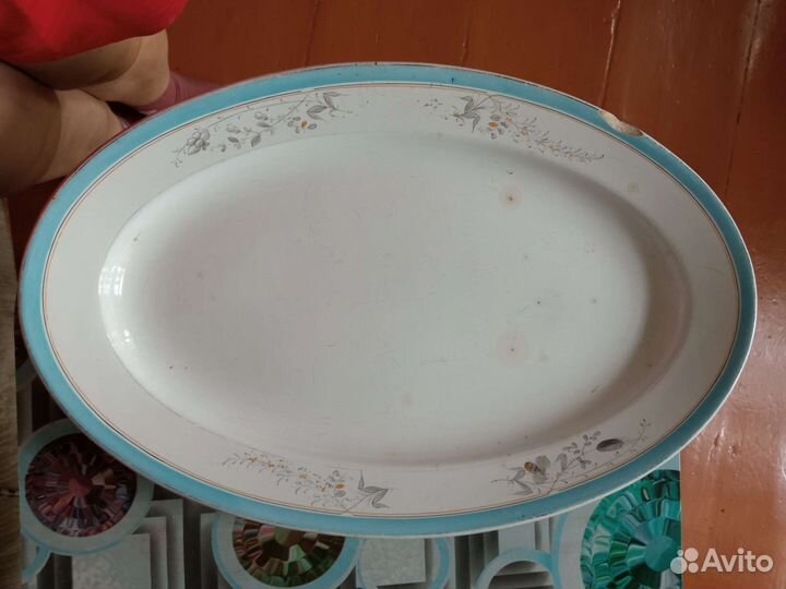 Кузнецов фарфор блюдо