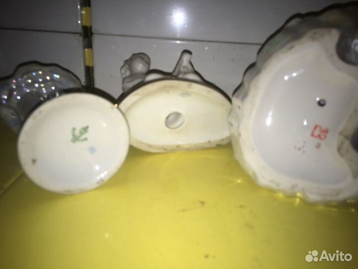 Фарфоровые статуэтки балерина